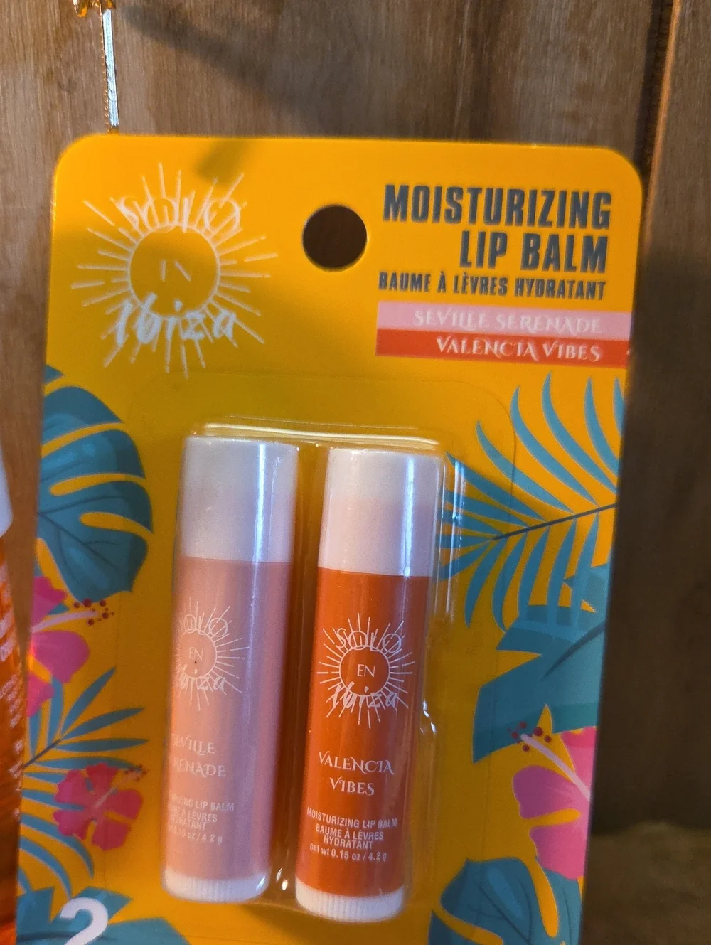 Empty Solo Ibiza Valencia Vibes Lip Balm & Body Oil Set - Orange - Picture 3 of 4